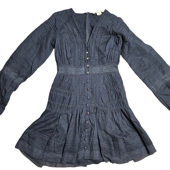 Veronica Beard Addilyn V-Neck Dress Size 2 - Picture 3 of 6